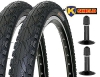 2 x Fahrradreifen Kenda Pannensicher 26 Zoll 26x1.95 50-559 K-Shield inklusive 2 x Schlauch mit Autoventil - 1