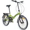 20 Zoll Klapprad Viking Metropolis Fahrrad Faltrad Campingrad, Farbe:Grün - 1