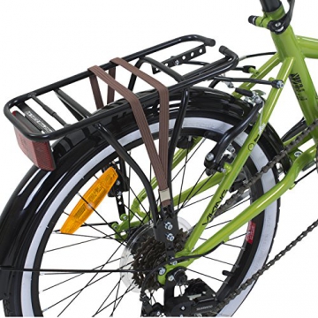 20 Zoll Klapprad Viking Metropolis Fahrrad Faltrad Campingrad, Farbe:Grün - 4