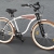 26" Beachcruiser Cruiser Fahrrad Shimano 7 Gang Nabendynamo SCHWALBE Holz Dekor - 1