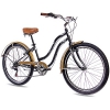 26" BEACHCRUISER DAMENFAHRRAD KCP ALOHA 2.0 6 Gang SHIMANO schwarz gold RETRO LOOK - 1