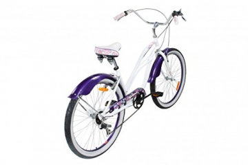 26 Zoll Beachcruiser Galano Malibu 3 Farben, Farbe:Weiss - 3