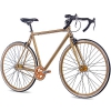 28' Zoll FIXIE RENNRAD FAHRRAD CHRISSON FG ROAD 1.0 gold matt 2016 Sturmey Archer, Rahmengröße:59 cm -