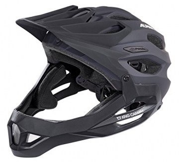 Alpina Radhelm King Carapax, Black, 53-57, 9698130 -