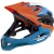 Alpina Radhelm King Carapax, Orange-Blue, Gr. 57-62 - 1