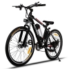 ANCHEER Elektrofahrrad Mountainbike, 26 Zoll E-Bike, 36V Abnehmbarer Rahmen Akku, 250W Hochgeschwind (schwarz) - 1
