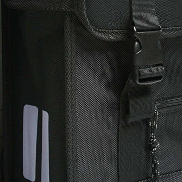 Basil Gepäckträgertasche Tour, Schwarz, 32 x 12 x 32 cm, 26 Liter, 17002 - 3