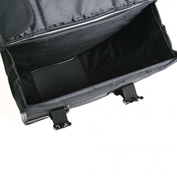 Basil Gepäckträgertasche Tour, Schwarz, 32 x 12 x 32 cm, 26 Liter, 17002 - 4