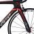 BEIOU® 2016 700C Rennrad Shimano 105 Bike 5800 11S Rennrad T800-M40 Carbon Aero-Rahmen Ultra-light 18.3lbs CB013A-2 (Matte Black&Red, 540mm) - 6