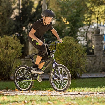 Bergsteiger Ohio 20 Zoll BMX, 360° Rotor-System, Freestyle, 4 Stahl Pegs, Kettenschutz, Freilauf - 4