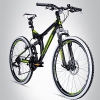 Bergsteiger Phoenix 26 Zoll Mountainbike, geeignet ab 160 cm, Scheibenbremse, Shimano 21 Gang-Schaltung, Vollfederung, Jungen-Fahrrad & Herren-Fahrrad - 1