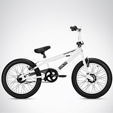 Bergsteiger Tokyo 20 Zoll BMX, Fatbike, 360° Rotor-System, Freestyle, 4 Stahl Pegs, Kettenschutz, Freilauf - 3