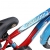 BIKESTAR Premium Sicherheits Kinderfahrrad 16 Zoll für Jungen und Mädchen ab 4 - 5 Jahre ★ 16er Kinderrad Modern ★ Fahrrad für Kinder Blau & Rot - 7