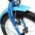 BIKESTAR Premium Sicherheits Kinderfahrrad 16 Zoll für Jungen und Mädchen ab 4 - 5 Jahre ★ 16er Kinderrad Modern ★ Fahrrad für Kinder Blau & Rot - 8