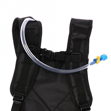 BTR Trinkrucksack CK (8L) mit doppelwandiger Trinkblase (2L), Trinksystem, Trinkbeutel - Ideal zum Wandern, Klettern, Fahrradfahren, Fahrradrucksack, sowie Laufsport oder Camping - 3