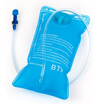 BTR Trinkrucksack CK (8L) mit doppelwandiger Trinkblase (2L), Trinksystem, Trinkbeutel - Ideal zum Wandern, Klettern, Fahrradfahren, Fahrradrucksack, sowie Laufsport oder Camping - 5