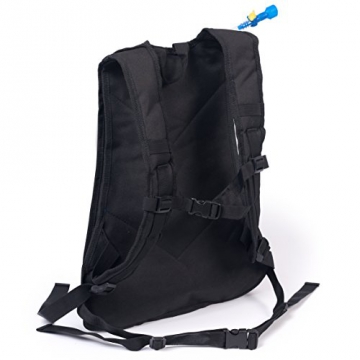 BTR Trinkrucksack CK (8L) mit doppelwandiger Trinkblase (2L), Trinksystem, Trinkbeutel - Ideal zum Wandern, Klettern, Fahrradfahren, Fahrradrucksack, sowie Laufsport oder Camping - 9