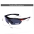 Carfia Multi TR90 UV 400 Outdoor Sport Brille Polarisiert Sonnenbrille Radbrille mit 5 wechselbare Linsen für Skilaufen Golf Radfahren Laufen Angeln Baseball - 2