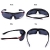 Carfia Multi TR90 UV 400 Outdoor Sport Brille Polarisiert Sonnenbrille Radbrille mit 5 wechselbare Linsen für Skilaufen Golf Radfahren Laufen Angeln Baseball - 7