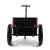 DURAMAXX Big-Mike • Fahrradanhänger • Lastenanhänger • Handwagen • mit Hochdeichsel • Transportbox mit 70 Liter Volumen • Tragkraft: max. 40 kg • Kugel-Kupplung für Fahrräder mit 26'' - 28'' • pulverbeschichteter Stahlrohrrahmen • blau - 3