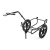 DURAMAXX Big-Mike • Fahrradanhänger • Lastenanhänger • Handwagen • mit Hochdeichsel • Transportbox mit 70 Liter Volumen • Tragkraft: max. 40 kg • Kugel-Kupplung für Fahrräder mit 26'' - 28'' • pulverbeschichteter Stahlrohrrahmen • blau - 5