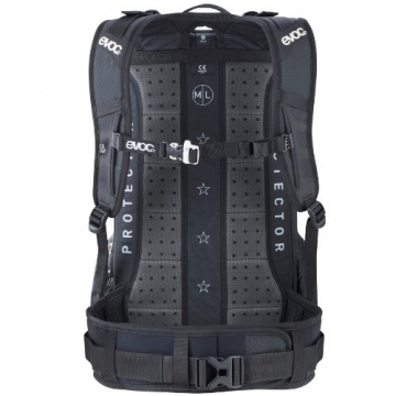 Evoc Rucksack FR Trail Unlimited, black/white, 56 x 27 x 14 cm, 20 Liter, 7015218712 - 
