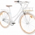 Fabric Cityrad - Hollandrad Damen Fahrrad mit Korb, Shimano Inter 3-Gang, 5 Farben, 14 Kg. (Pearl Whitechapel Deluxe, 45) - 1