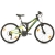 Fahrrad MTB Mountainbike Fully Full Suspension 24 Zoll Bikesport PARALLAX Shimano 18 Gang … (Schwarz Neon Grün) - 3