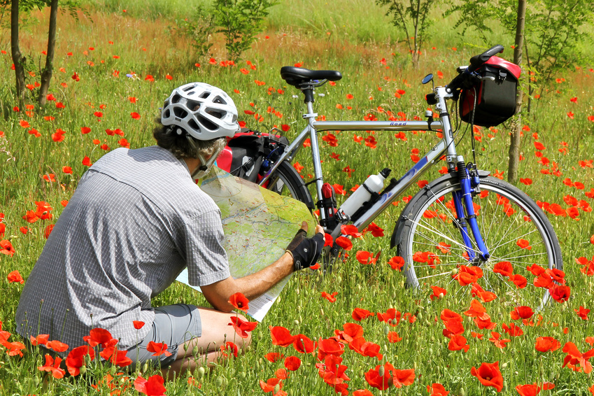 Fahrrad Navi verdrängt klassische Fahrradkarten