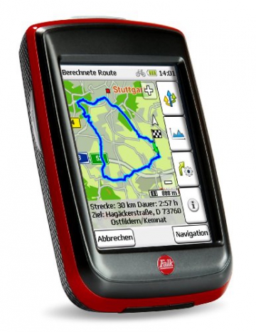 Fahrradnavigationsgerät Falk IBEX 32, 3 Zoll Touchscreen, Premium Outdoor-Karte und Basiskarte Plus (EU 25) zum Tourenradfahren, Wandern und Geocaching - 2