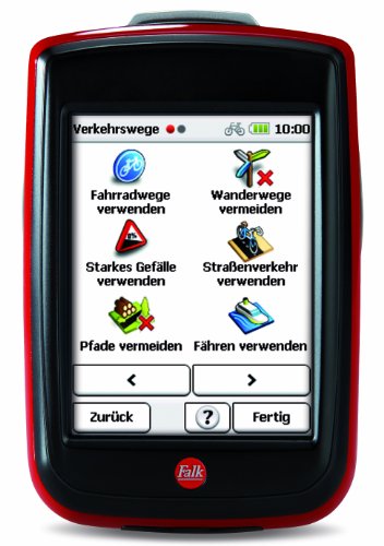 Fahrradnavigationsgerät Falk IBEX 32, 3 Zoll Touchscreen, Premium Outdoor-Karte und Basiskarte Plus (EU 25) zum Tourenradfahren, Wandern und Geocaching - 4