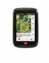 Falk Fahrrad GPS-Navigationsgerät Tiger Geo, kapazitiver Touchscreen, 25 Länder, integrierte Fahrradhalterung, schwarz/rot, 240035 -