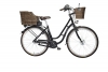 FISCHER E-Bike RETRO ER 1704, schwarz, Vorderradmotor 36 V/317 Wh und LED-Display -
