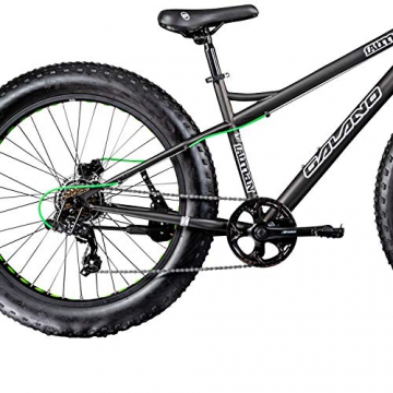 Galano 26 Zoll Fatbike Fatman Mountainbike MTB Hardtail 4.0 fette Reifen Fahrrad (Grau) - 4