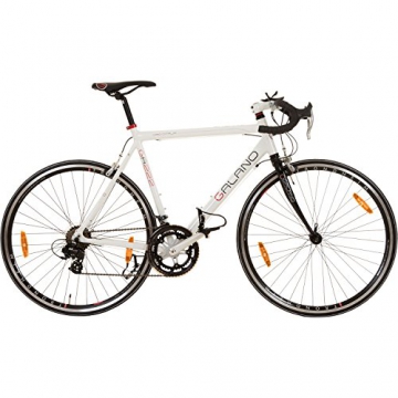 Galano 28 Zoll Rennrad Giro D'Italia 3 Rahmengrößen 2 Farben, Farbe:Weiss, Rahmengrösse:53 cm - 2