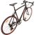 Galano 700C 28 Zoll Rennrad Vuelta Sti 4 Rahmengrößen 2 Farben, Rahmengrösse:59 cm, Farbe:schwarz/rot - 3
