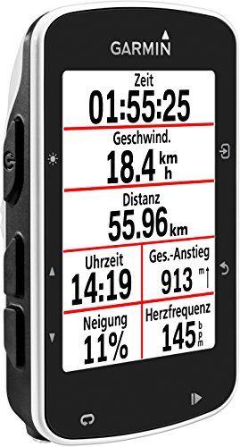 Garmin Edge 520 - GPS-Fahrradcomputer für ambitionierte Rennfahrer mit 2,3 Zoll (5,8 cm) Farbdisplay und Strava Live Segmenten - 2