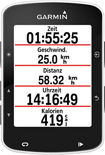 Garmin Edge 520 - GPS-Fahrradcomputer für ambitionierte Rennfahrer mit 2,3 Zoll (5,8 cm) Farbdisplay und Strava Live Segmenten - 4