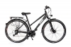 Gregster Damen Aluminium Trekking-Bike Fahrrad StVZO, Schwarz, 28 Zoll, GR-6695 -