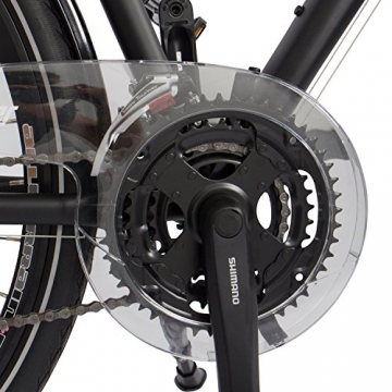 Gregster Damen Aluminium Trekking-Bike Fahrrad StVZO, Schwarz, 28 Zoll, GR-6695 - 