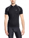 Gregster Herren Radtrikot, Schwarz, L, 11137-001-L -