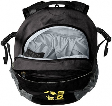Jack Wolfskin Uni Velocity 12 Rucksack, Black, ONE SIZE - 