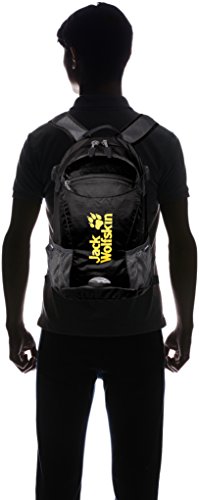 Jack Wolfskin Uni Velocity 12 Rucksack, Black, ONE SIZE - 