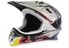 Kini Red Bull Downhill-MTB Helm MTB Silber Gr. M - 1