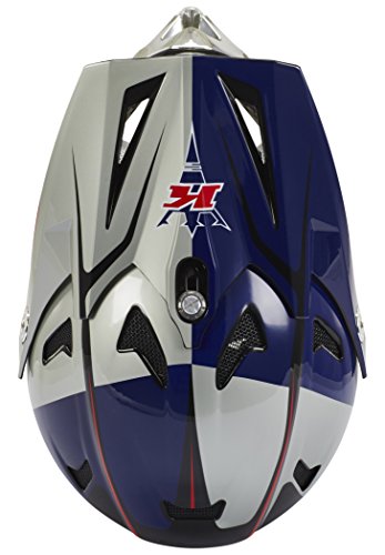 Kini Red Bull Downhill-MTB Helm MTB Silber Gr. M - 3