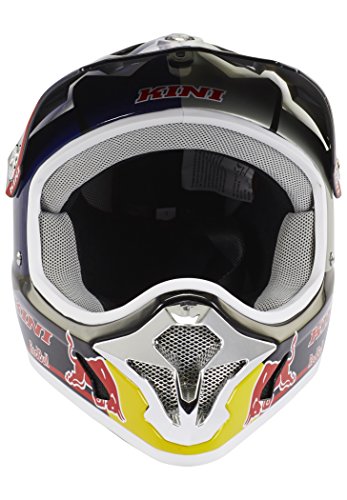 Kini Red Bull Downhill-MTB Helm MTB Silber Gr. M - 4