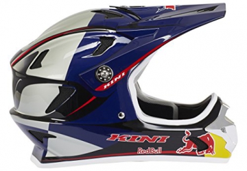 Kini Red Bull Downhill-MTB Helm MTB Silber Gr. M - 6