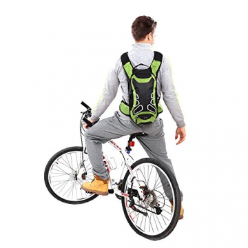 Lixada 12L Wasserabweisend Fahrrad Schulter Rucksack Wasser Reisetasche Ultralight f¨¹r Radsport Outdoor Reiten Bergsteigen Hydration - 6