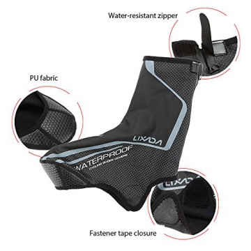 Lixada Outdoo Fahrrad Schuh Wasserdicht Winddicht Überschuhe Protector - 4