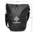 Premium-Fahrradtasche für den Gepäckträger • Große Radtasche mit abnehmbarem Schultergurt für Damen und Herren • Wasserfeste Gepäckträgertasche mit Reflektorschrift (Einzel) - 9